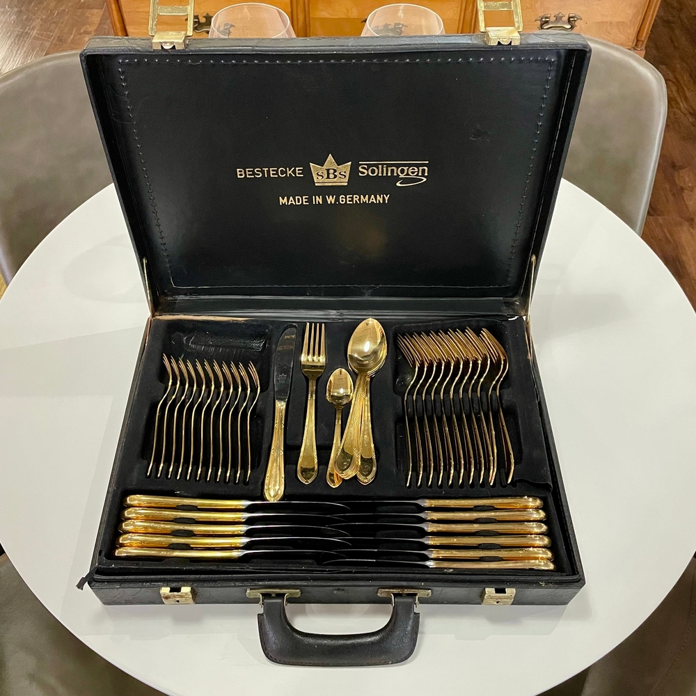 Gold Cutlery Set